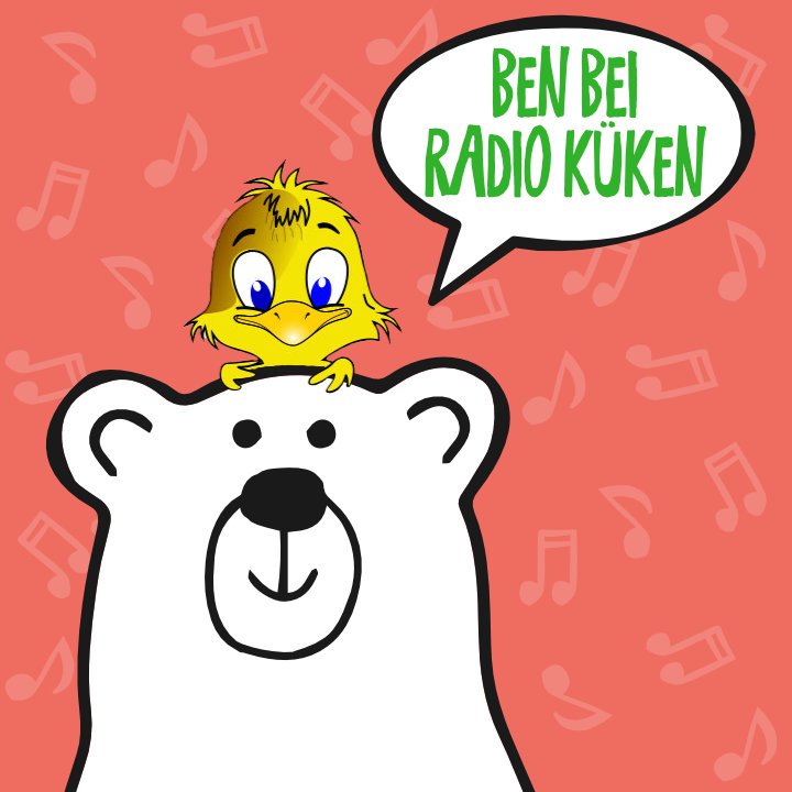 Ben bei Radio Küken