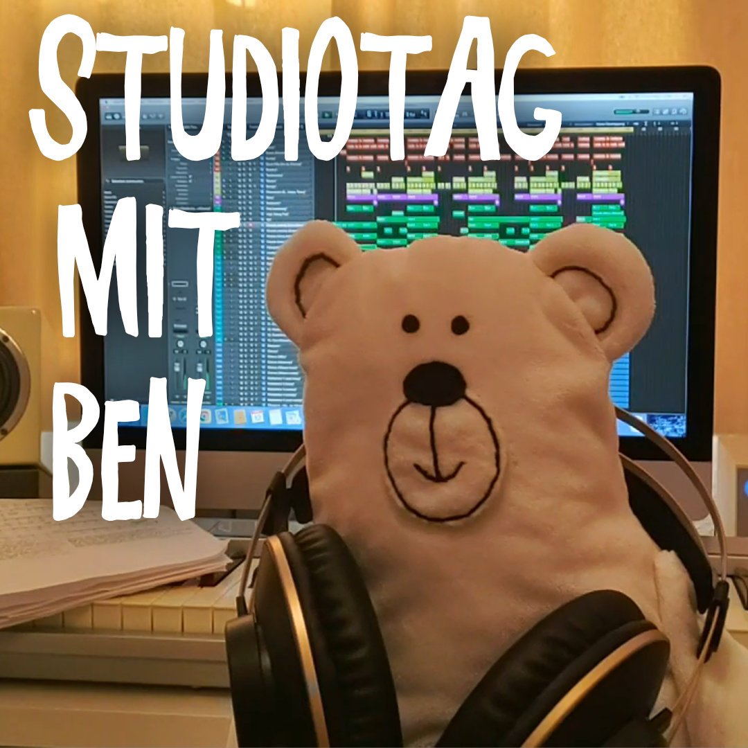 Studiotag mit Ben - Kinderlieder