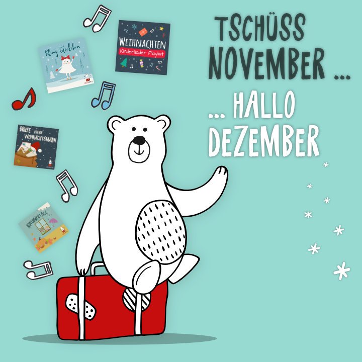 Tschüss November - Hallo Dezember