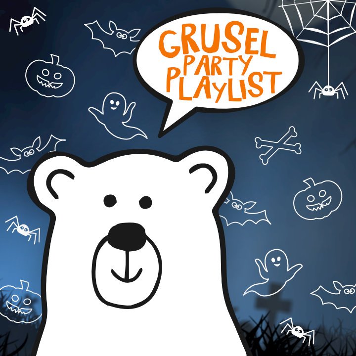Kinderlieder-Playlist für Halloween Grusel Party